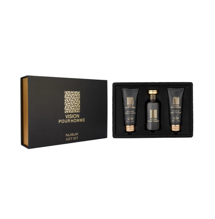 Gift Set Nusuk Vision Pour Homme Eau De Parfum For Men