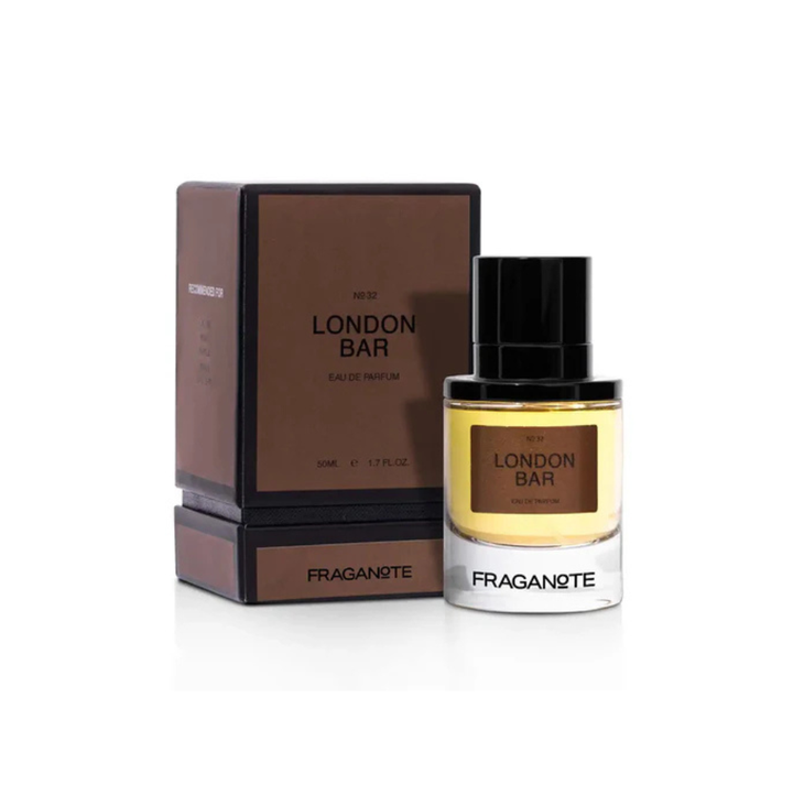 Fraganote NO 32 London Bar Eau De Parfum 50ml For Men
