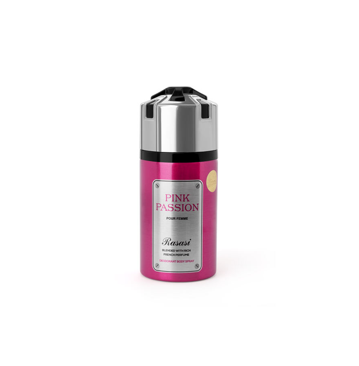 Rasasi Pink Passion Deodorant Spray 250ml For Woman