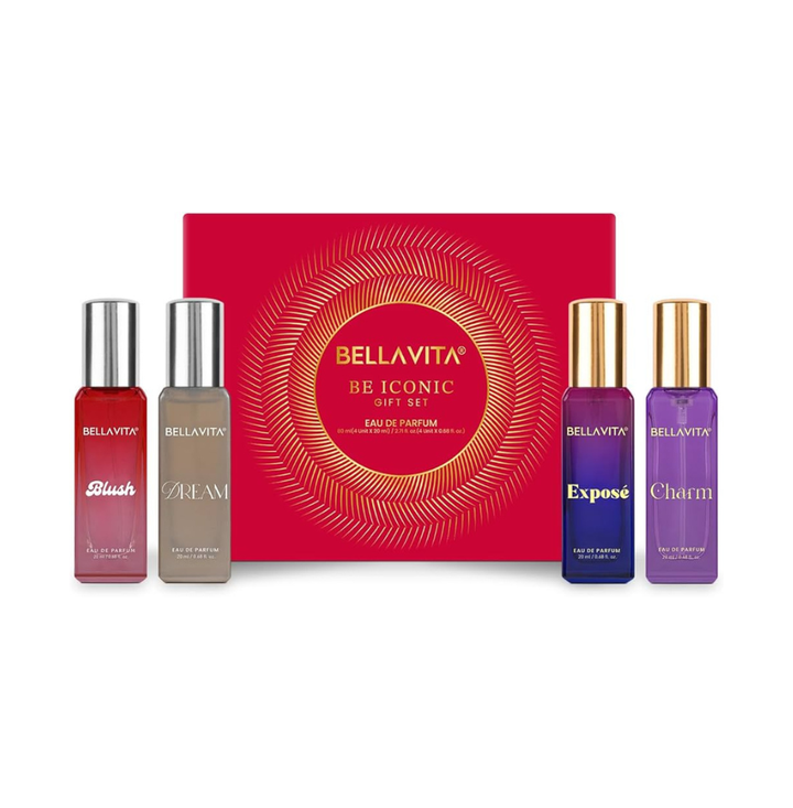 Bellavita Be Iconic Gift Set - 4x20ml For Men & Women