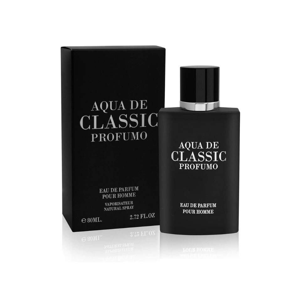 Fragrance World Aqua De Classic Profumo Eau de Parfum 80ml For Men