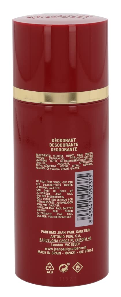 Jean Paul Gaultier Scandal Deodorant Natural Spray 150ml For Man