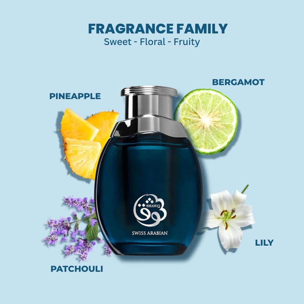 Swiss Arabian Shawq Eau De Parfum 100ml For Man