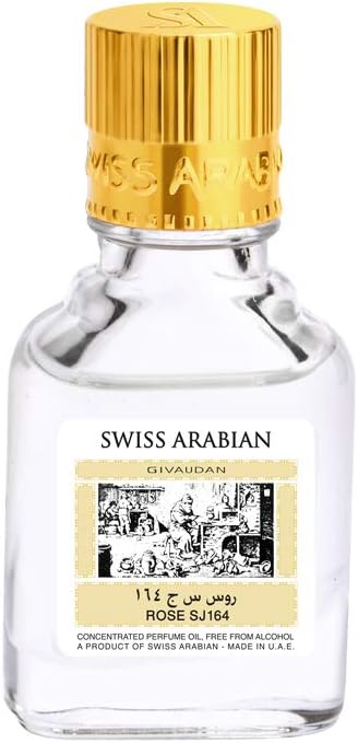 Swiss Arabian Givaudan Rose No 01 Concentrated Perfume Oil 9ml For Man & Woman