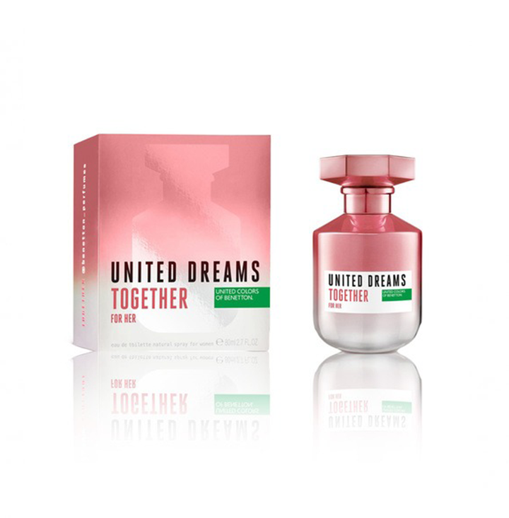 United Colors Of Benetton Together For Her Eau De Toilette 80 ML