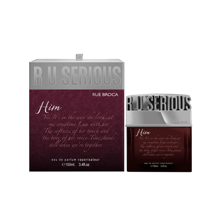 Rue Broca R U Serious Eau De Parfum 100ml For Him