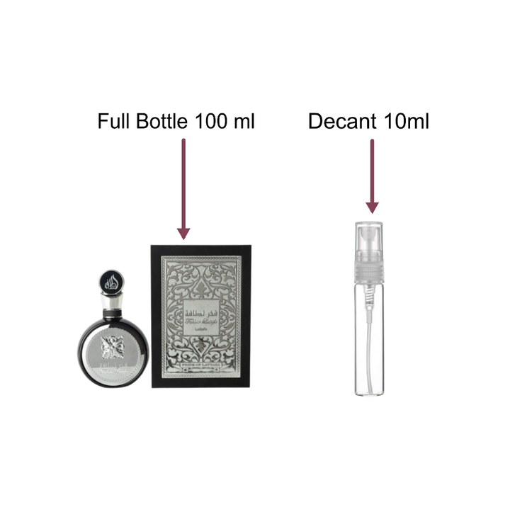 Sample/Decant Lattafa Fakhar Eau De Parfum For Men 10ml