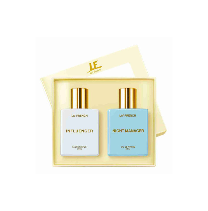 Gift Set La French Influencer & Night Manager Eau De Parfum 50ml For Men & Women