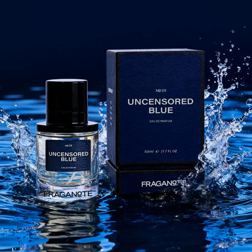 Fraganote NO 29 Uncensored Blue Eau De Parfum 50ml For Men