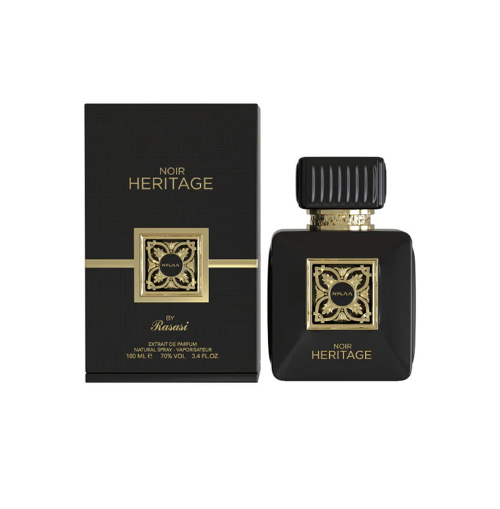 Rasasi Nylaa Noir Heritage Extrait De Parfum 100ml For Men & Women