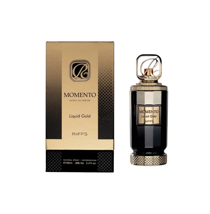 Riiffs Momento Liquid Gold Extrait De Parfum 100ml For Men & Women