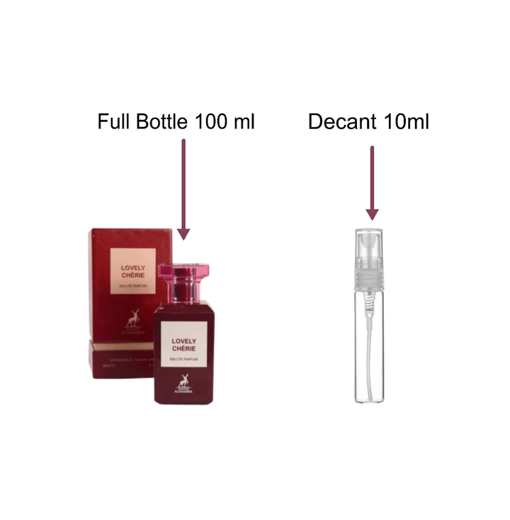 Sample/Decant Maison Alhambra Lovely Cherie Eau De Parfum 10ML For Men & Women