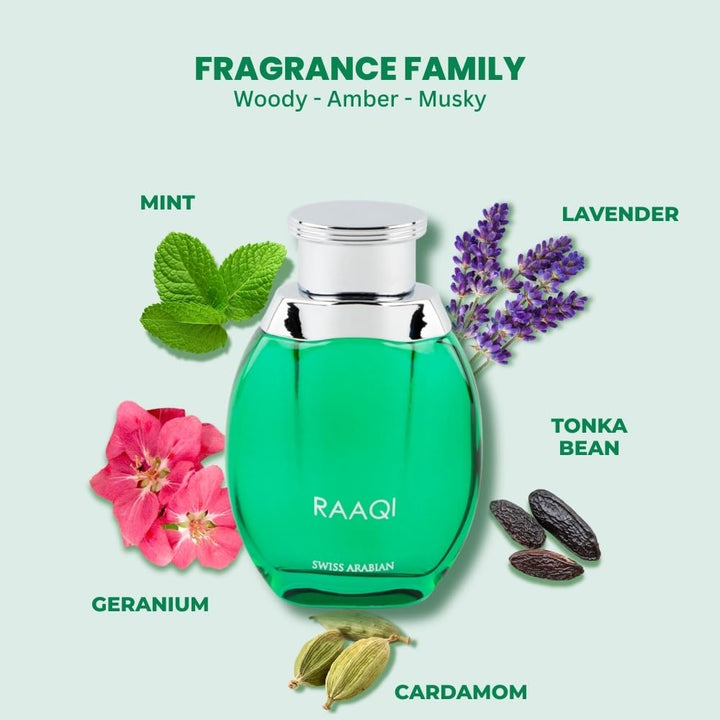 Swiss Arabian Raaqi Eau De Parfum 100ml For Men