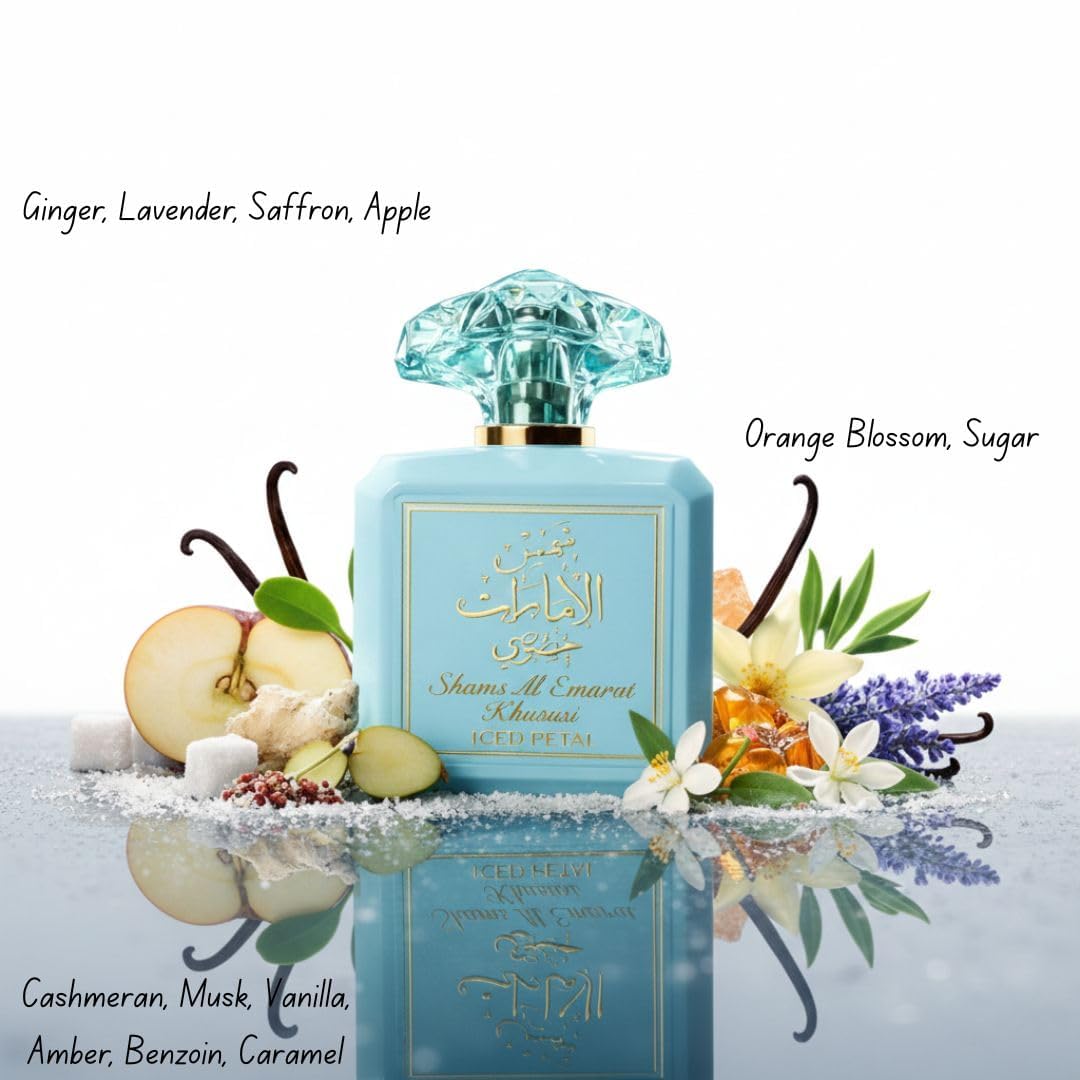 Ard Al Zaafaran Shams Al Emarat Khususi Iced Petals Eau De Parfum 100ml For Man & Woman