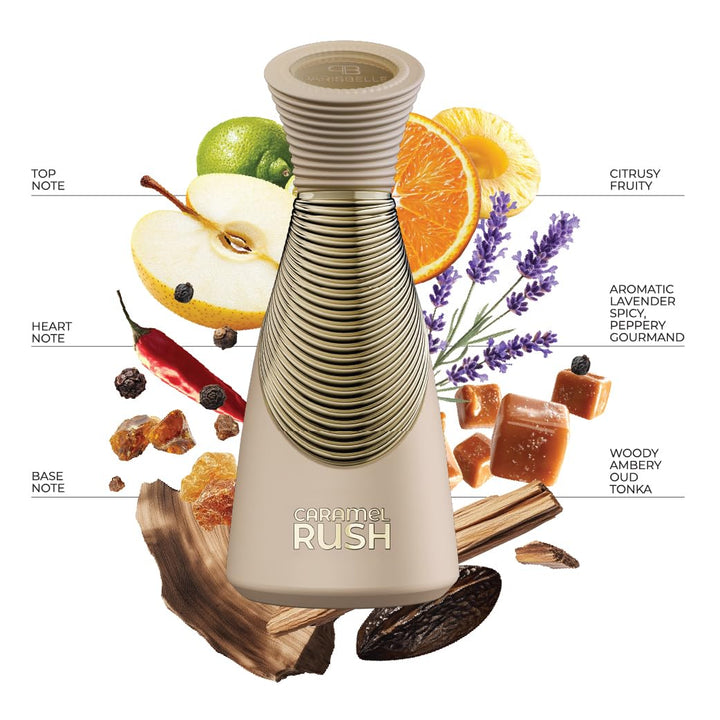 Parisbelle Caramel Rush Extrait De Parfum 100ml For Man & Woman
