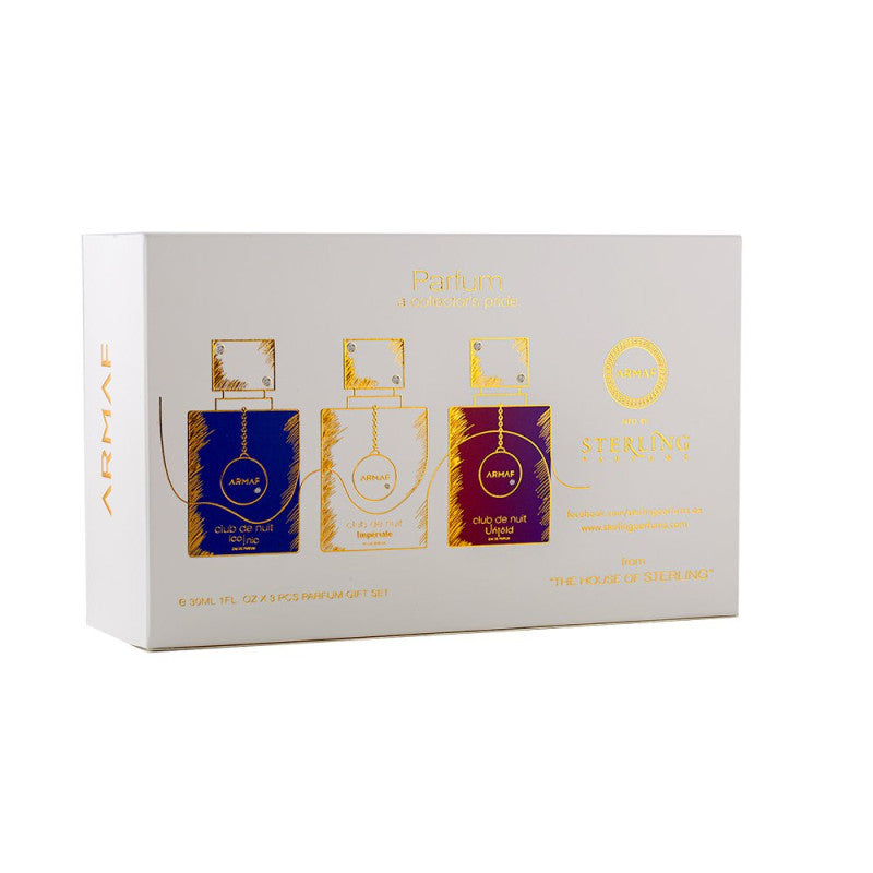 Gift Set Of Armaf Club De Nuit 30mlx3 For Man