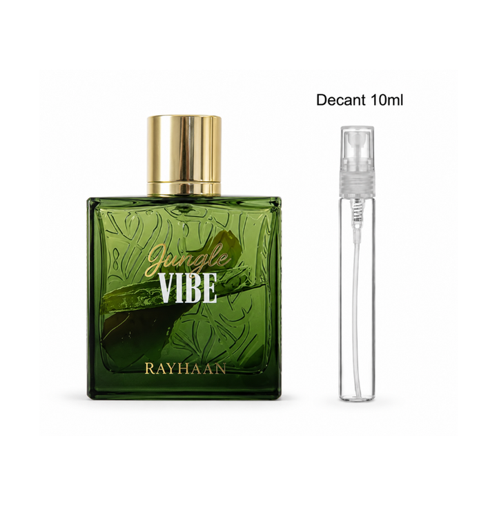 Decant/Sample Of Rayhaan Jungle Vibe Eau De Parfum 10ml For Man