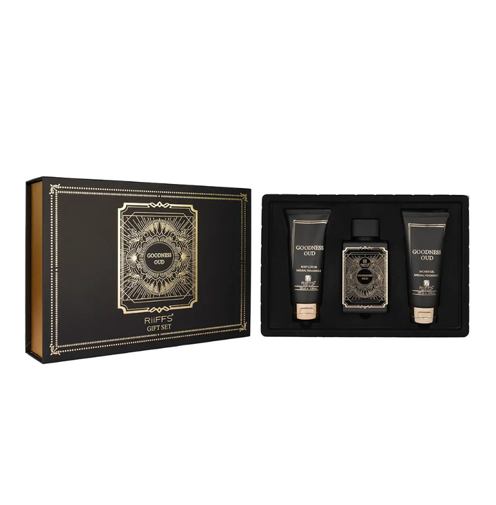 Gift Set Riiffs Goodness Oud Black Eau De Parfum For Men & Women