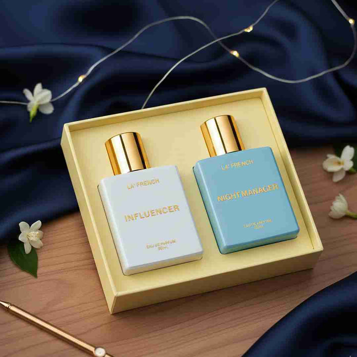 Gift Set La French Influencer & Night Manager Eau De Parfum 50ml For Men & Women