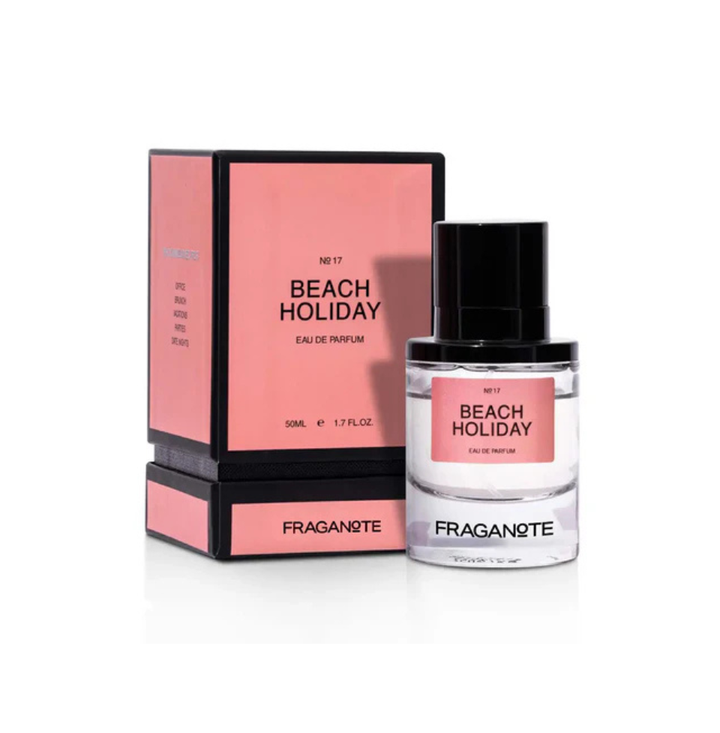 Fraganote NO 17 Beach Holiday Eau De Parfum 50ml For Women