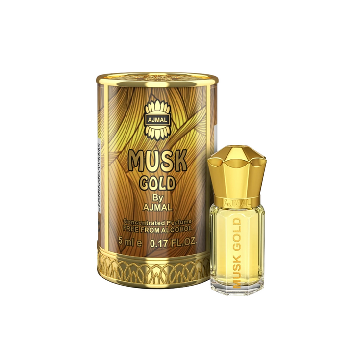 Ajmal Musk Gold Concentrated Perfume Oil 5ml For Women