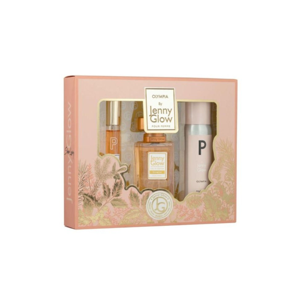 Gift Set Of Jenny Glow Olympia Eau De Parfum For Men