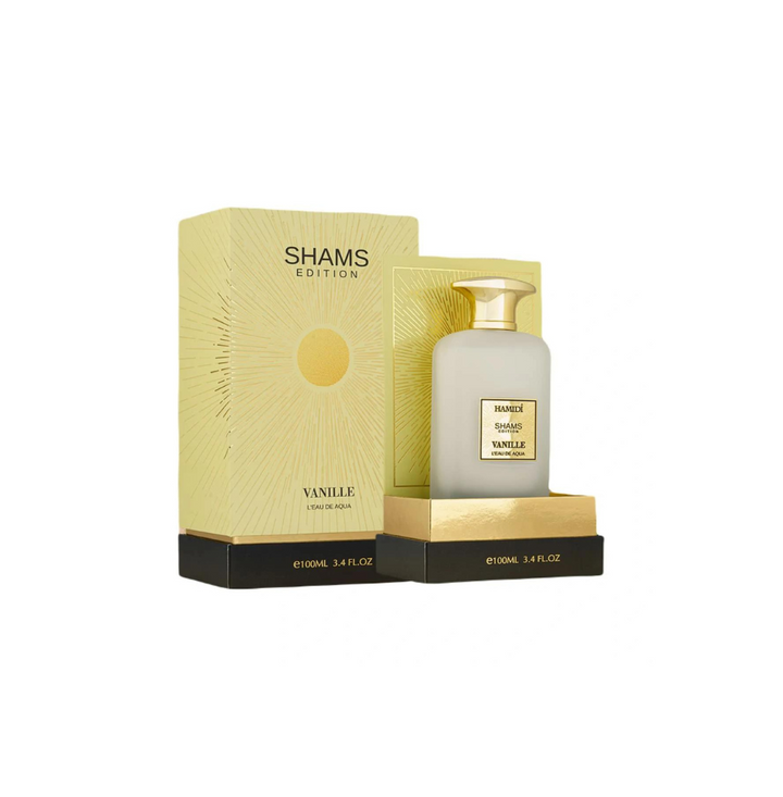 Hamidi Shams Edition Vanille L'eau De Aqua 100ml For Men & Women