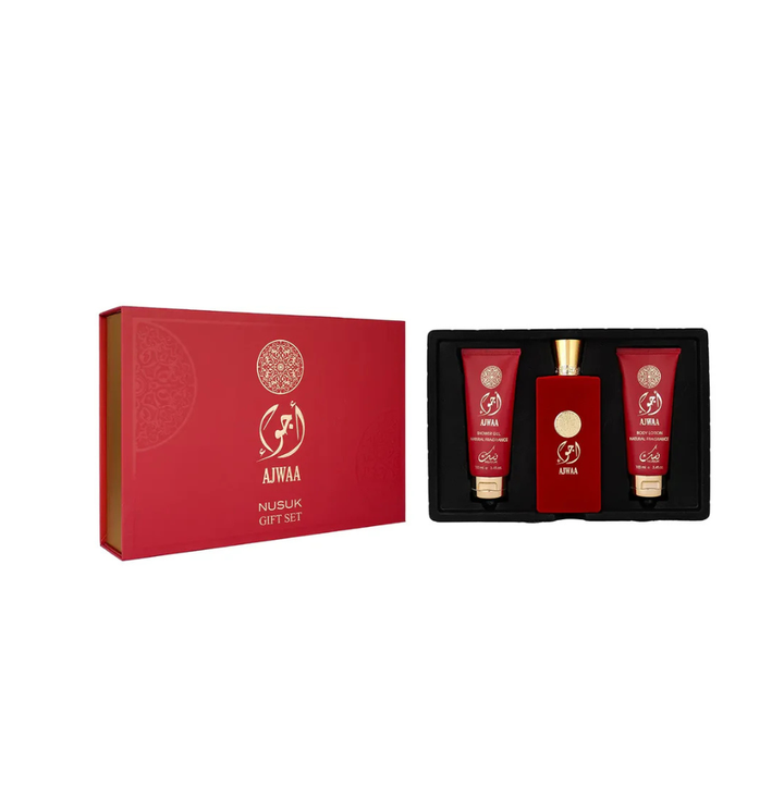 Gift Set Nusuk Ajwaa Concentrated Eau De Parfum For Woman