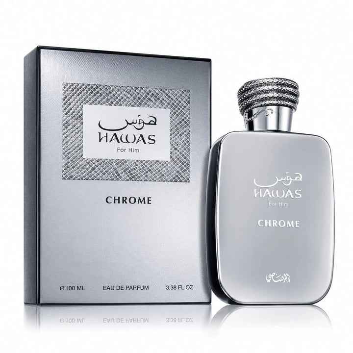 Rasasi Hawas Chrome Eau De Parfum 100ml For Man