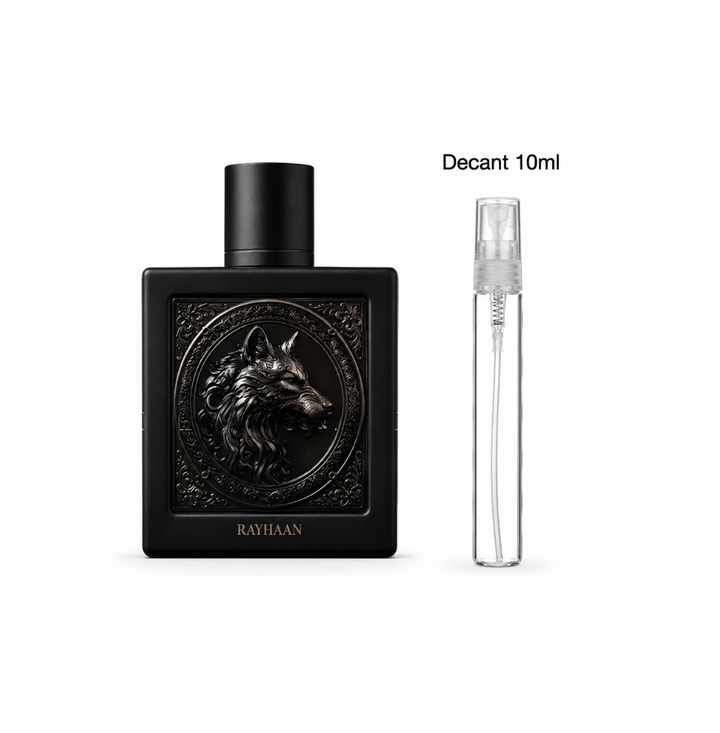 Decant/Sample Of Rayhaan Wolf Eau De Parfum 10ml For Man
