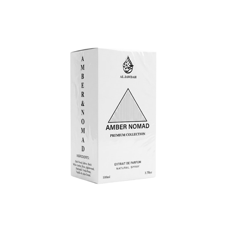 Al Jawdah Amber & Nomad Extrait De Parfum 100ml For Man