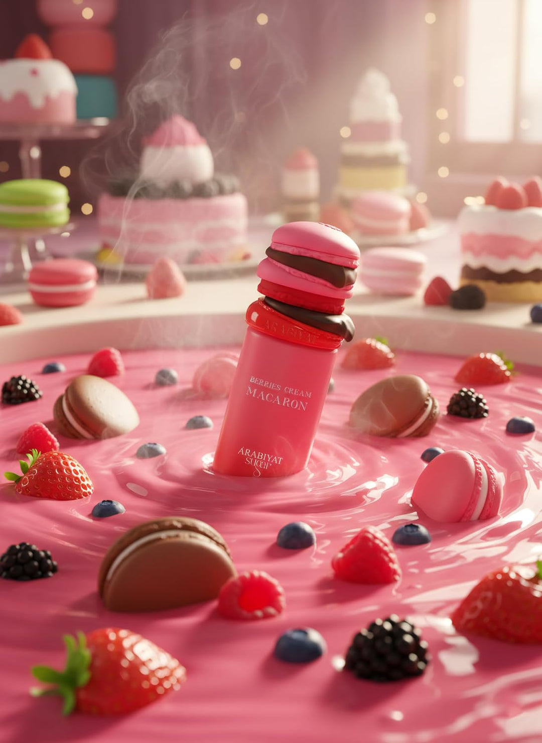 Arabiyat Sugar Berries Cream Macaron Eau De Parfum 100ml For Men & Women