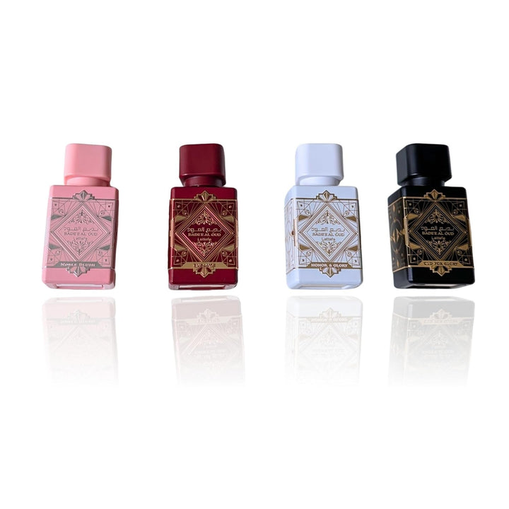 Lattafa Badee Al Oud Collection Eau De Parfum 25ml x 4 For Man & Woman