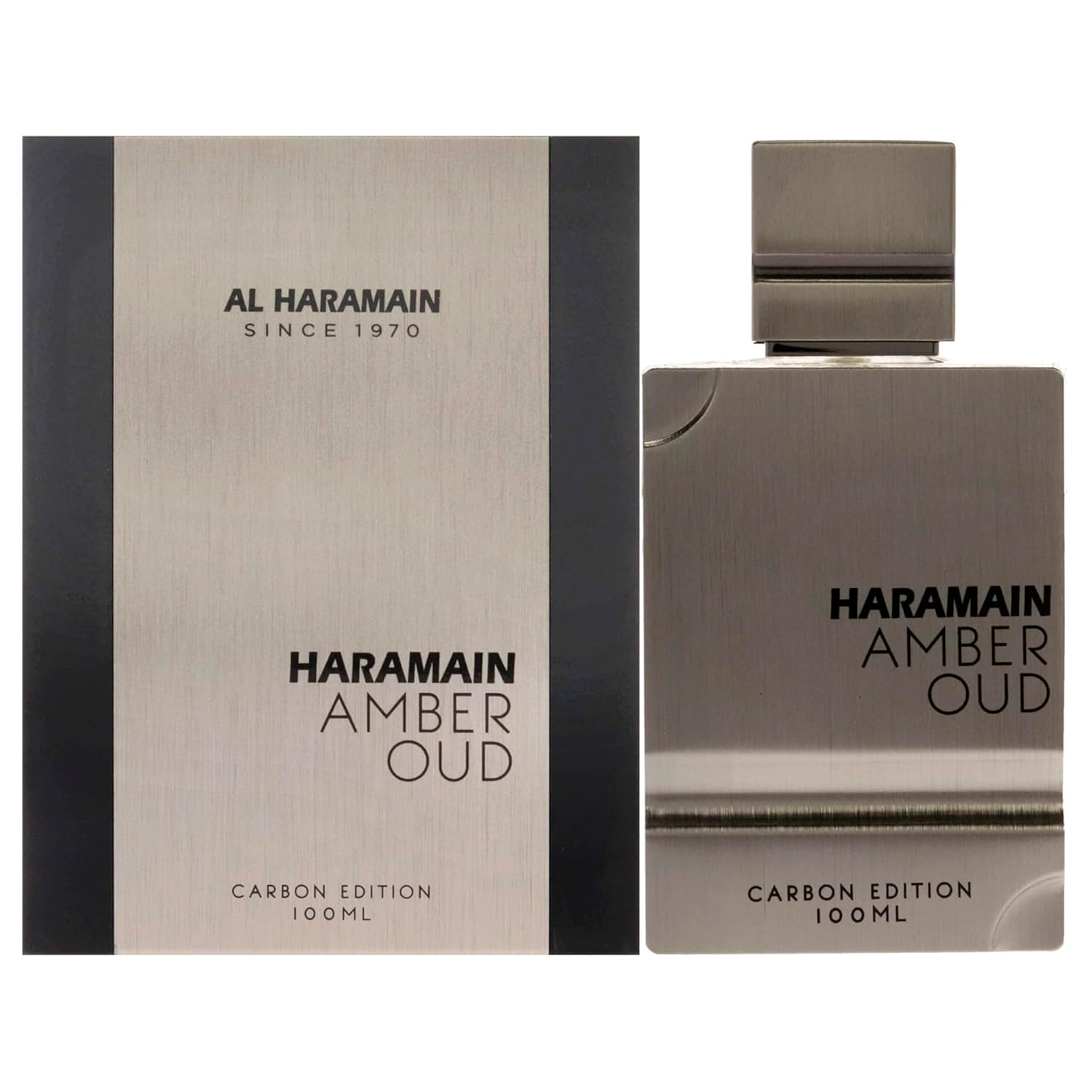 香水(男性用) HARAMAIN AMBER OUD CARBON EDITION 60 ml Al Haramain Amber Oud Carbon Edition Eau de Parfum 100ml For Men & Wom