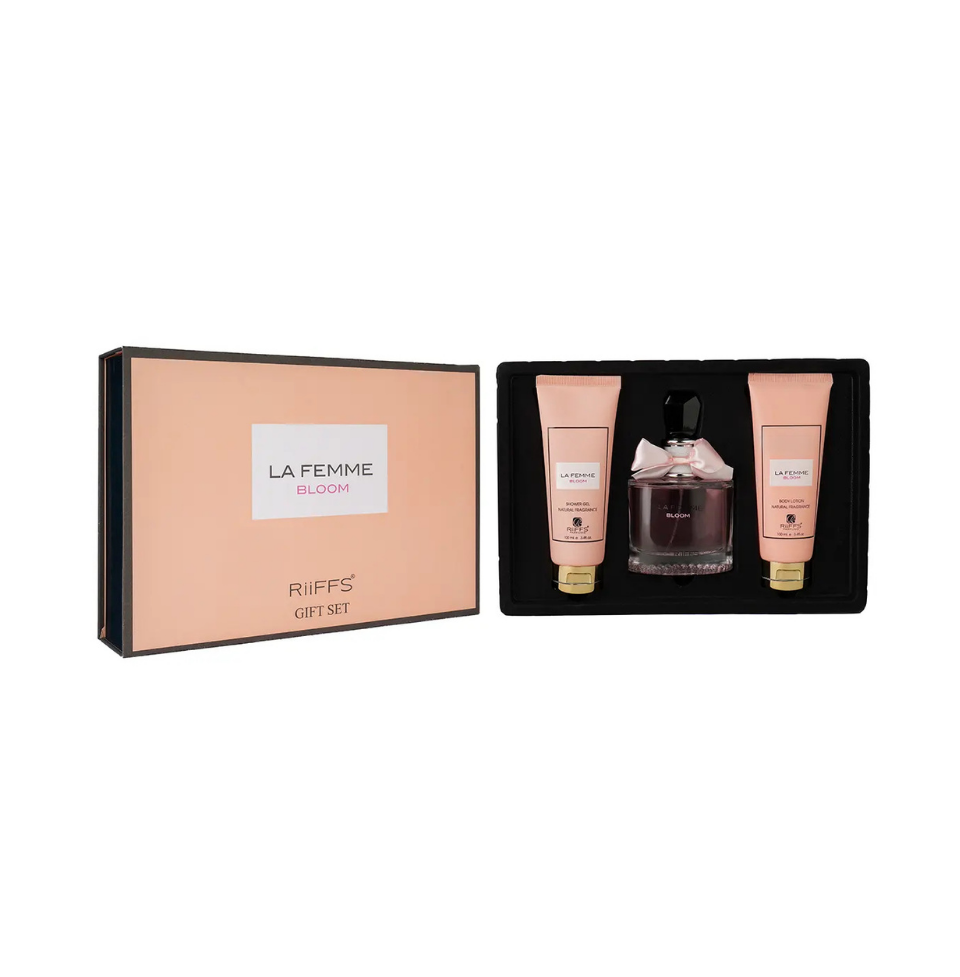 Gift Set Riiffs La Femme Bloom Eau De Parfum For Men & Women