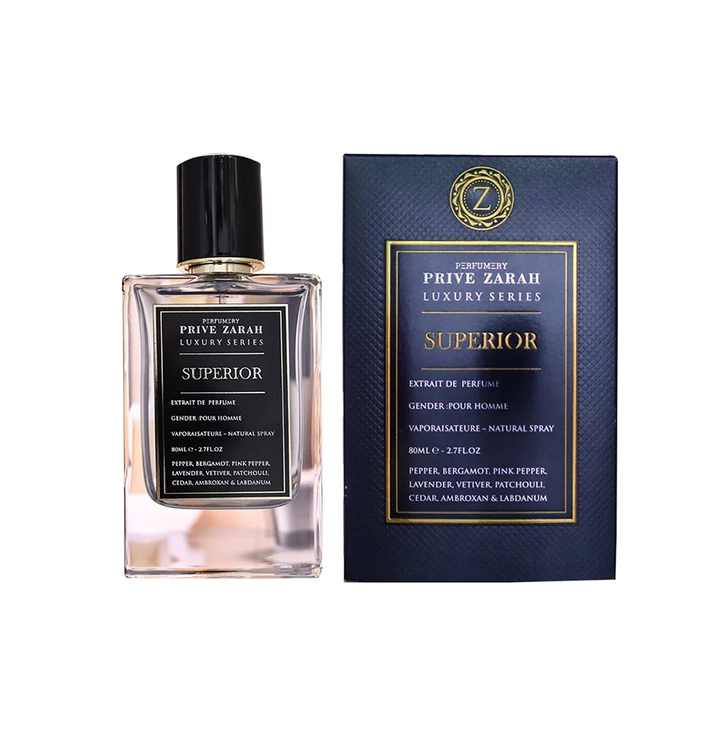 Paris Corner Prive Zarah Superior Eau De Parfum 80ML For Men