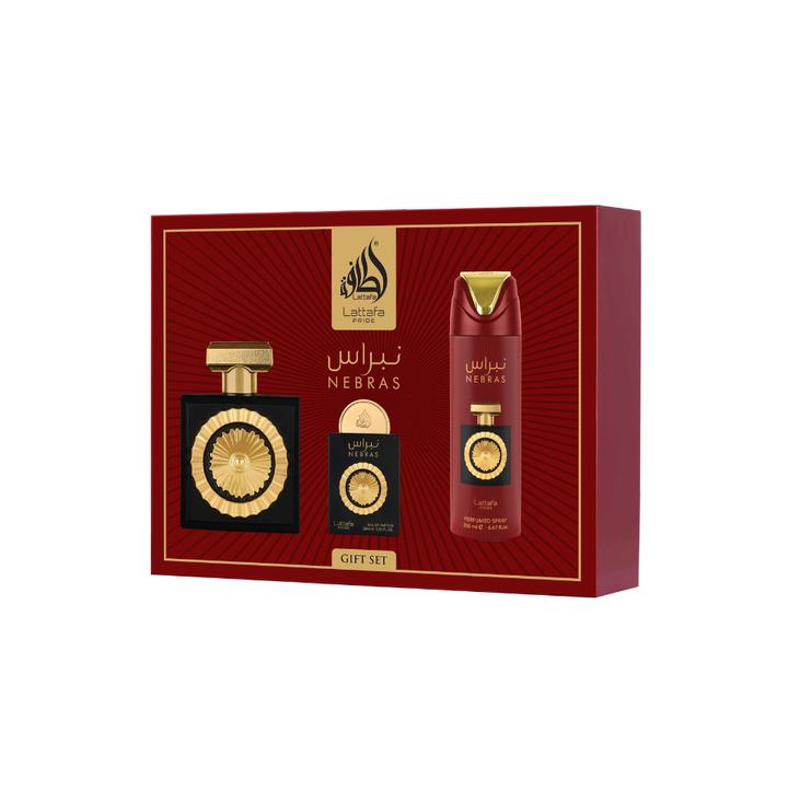 Gift Set Of Lattafa Nebras Eau De Parfum 100ml For Man & Woman