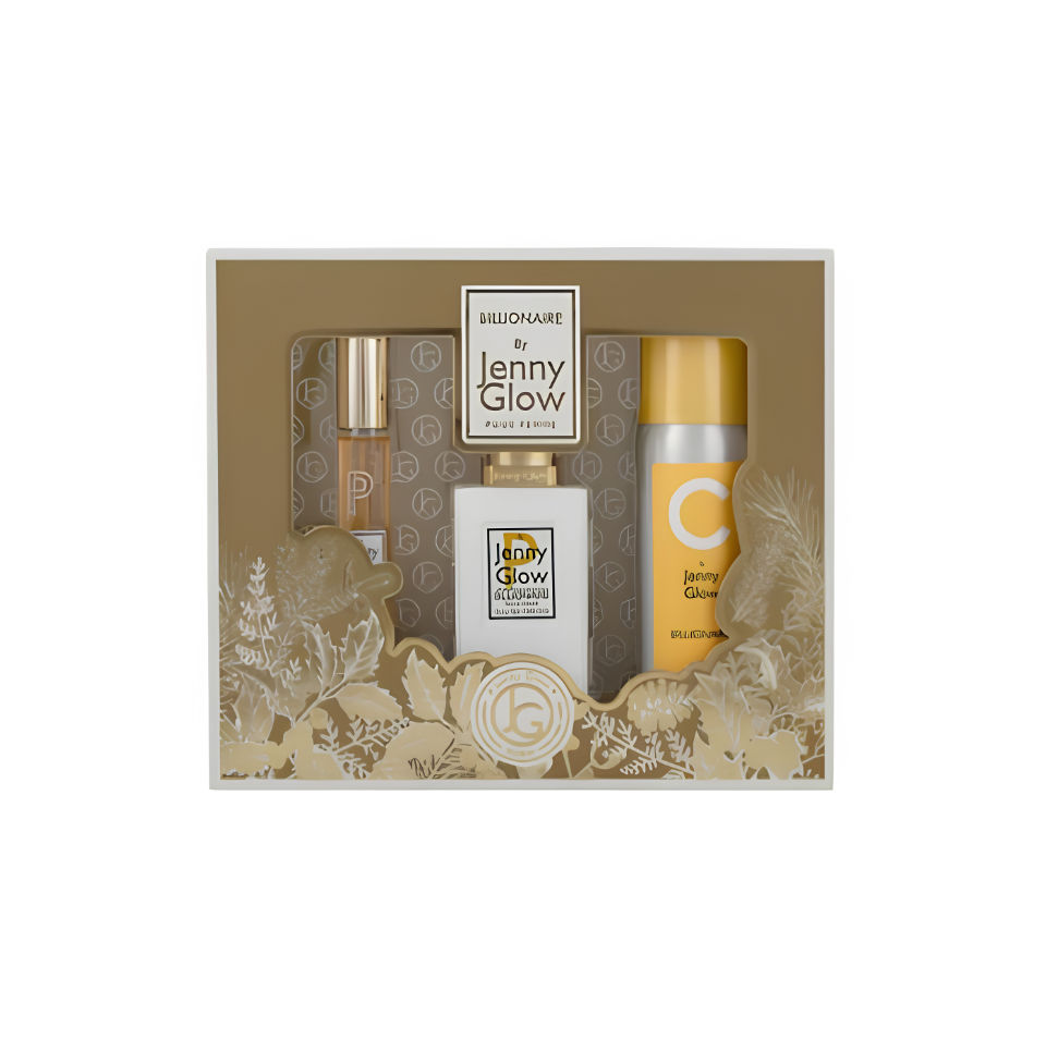 Gift Set Of Jenny Glow Billionaire Eau De Parfum For Men