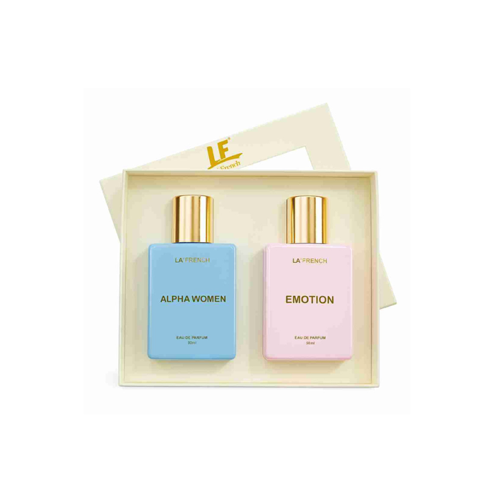 Gift Set La French Alpha Women & Emotion Women Eau De Parfum 50ml For Men & Women