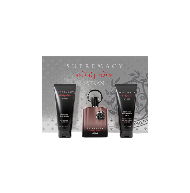 Gift Set Of Afnan Supremacy Not Only Intense 100ml For Man