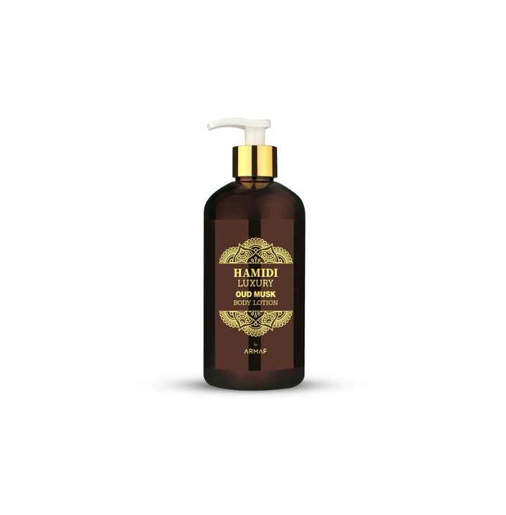 Hamidi Luxury Oud Musk Body Lotion 500ml For Men & Women