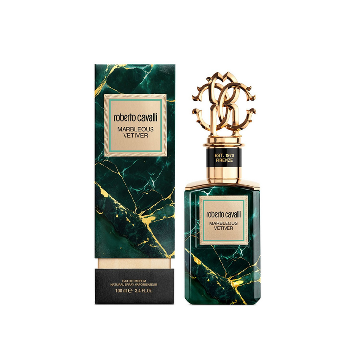 Roberto Cavalli Marbleous Vetiver Eau De Parfum 100ml For Men & Women