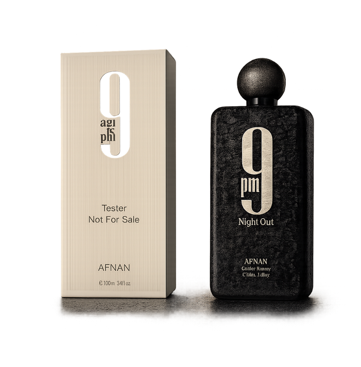 Tester Pack Of Afnan 9pm Night Out Eau De Parfum 100ml For Man & Woman