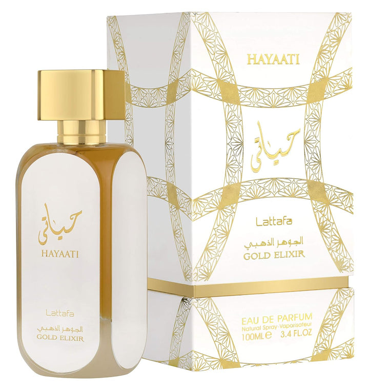 Lattafa Hayaati Gold Elixir Eau De Parfum 100ml  For Men & Women .