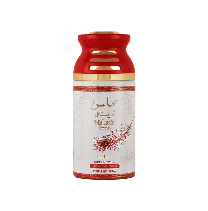 Lattafa Mahasin Crystal Deodorant Spray 250ml For Men & Women