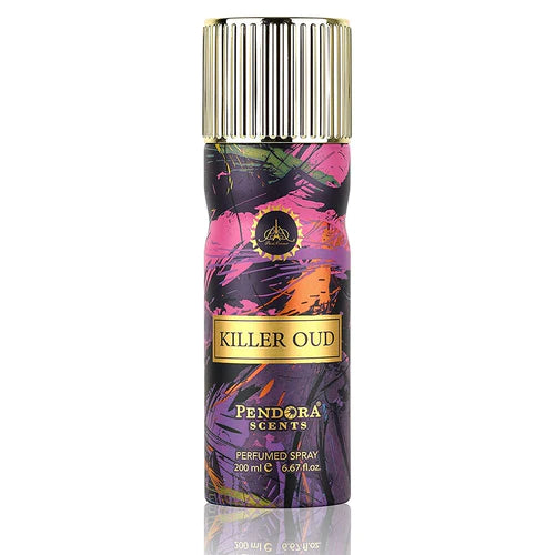 Paris Corner Killer Oud Deodorant Perfumed Spray 200ml or Men & Women