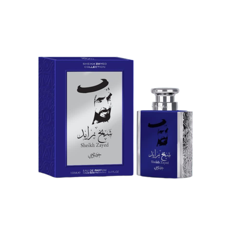 Ard Al Khaleej Sheikh Zayed Blue Oud Eau De Parfum 80ml For Men