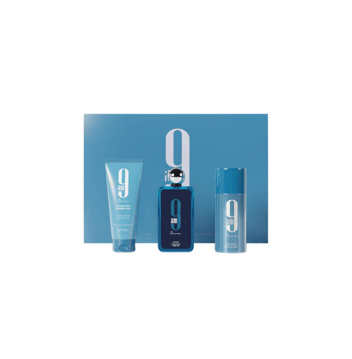 Gift Set Of Afnan 9am Dive For Man & Woman