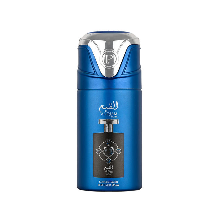 Lattafa Pride Al Qiam Silver Deodorant Spray For Men & Women 250 ml