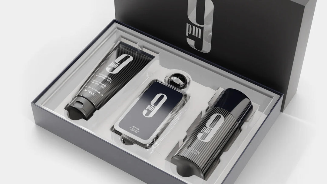 Gift Set Of Afnan 9 PM For Man